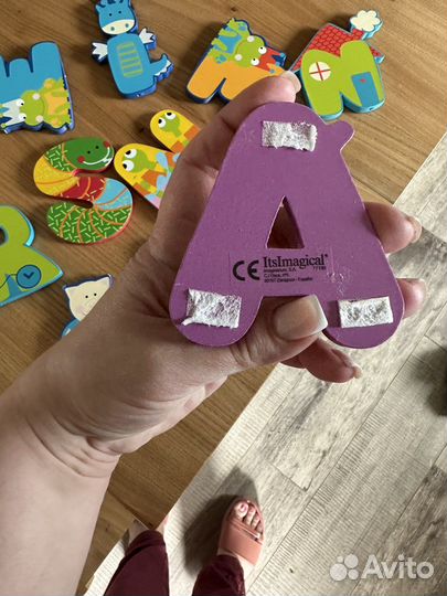 Декор деревянные буквы Imagical имаджинариум