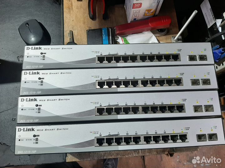 Коммутаторы D-Link DGS1210-10\28 POE 1210-52