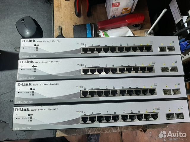 Коммутаторы D-Link DGS1210-10\28 POE 1210-52