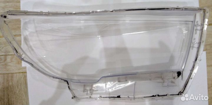 Стекло фары (Пластиковое) Веста Левое