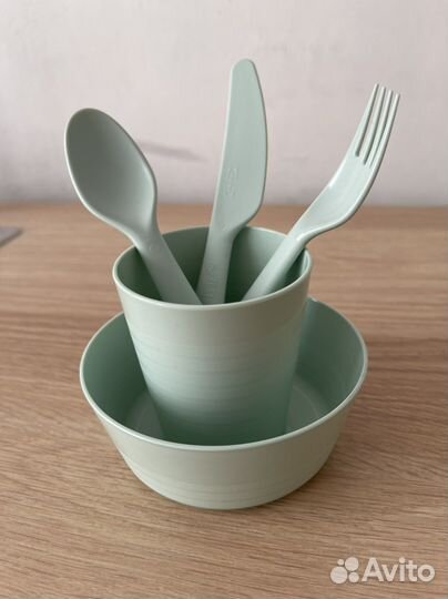Детские приборы Калас Икеа Kalas IKEA новые