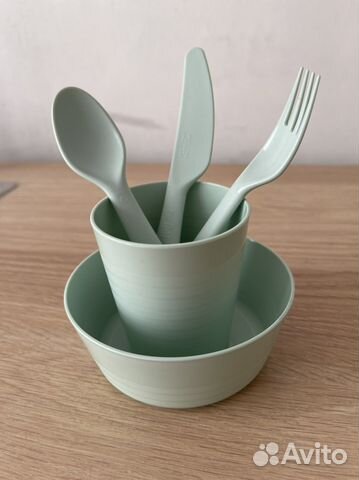 Детские приборы Калас Икеа Kalas IKEA новые