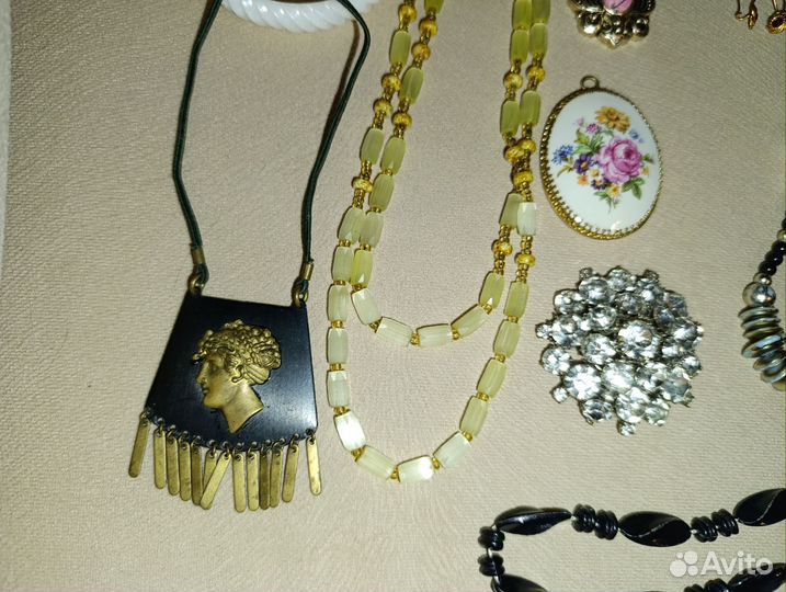 Винтажная бижутерия СССР пакетом