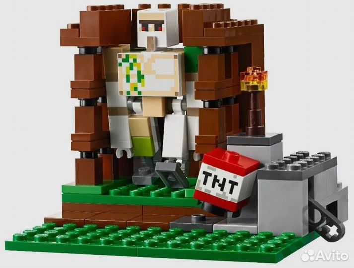 Конструктор Lego minecraft