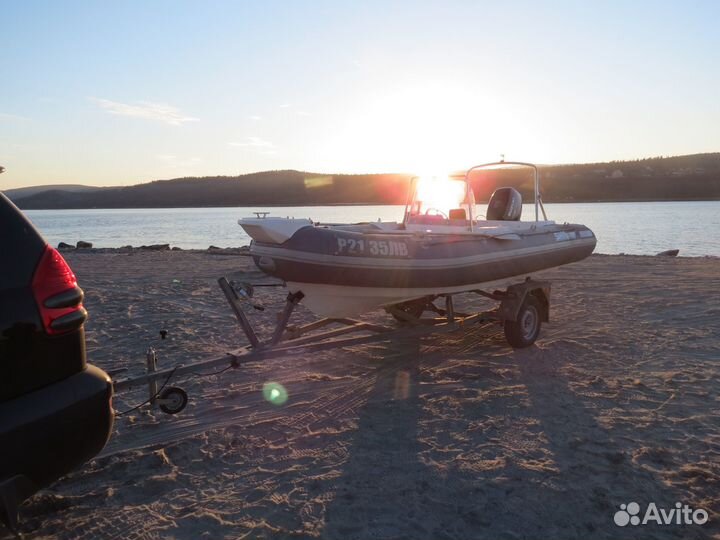 Риб Skyboat 440RD с мотором Suzuki DT40WRS