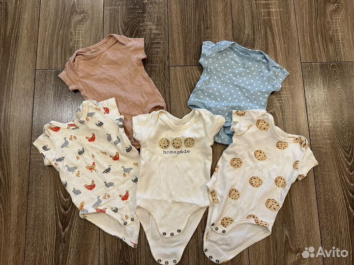 Вещи пакетом на новорожденную девочку 62 см