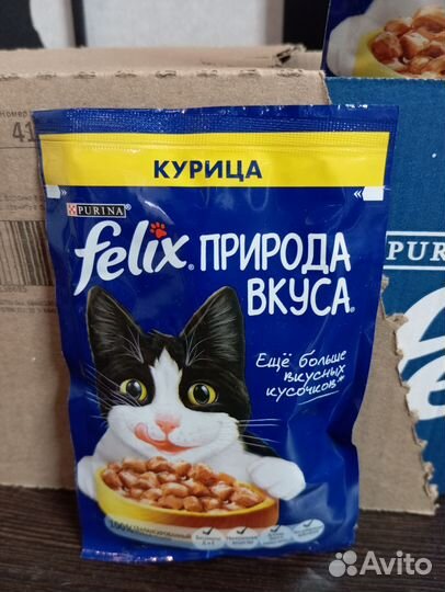 Корм для кошек felix 26шт