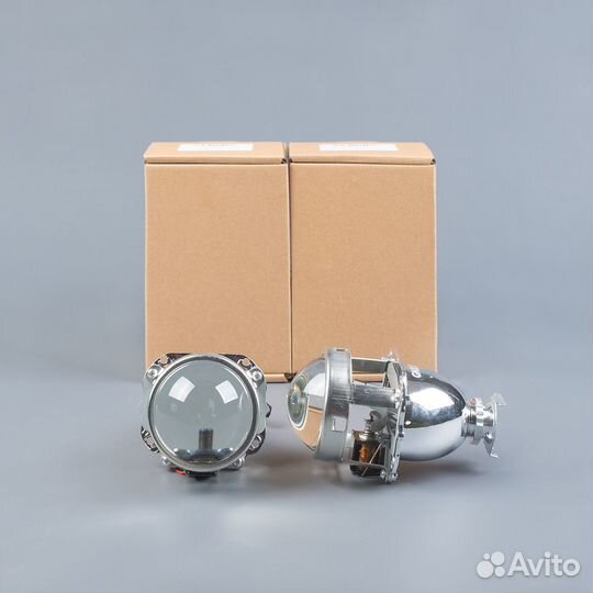 Линзы GNX Mini H1 2.5 дюйма ксенон/галоген (2шт)