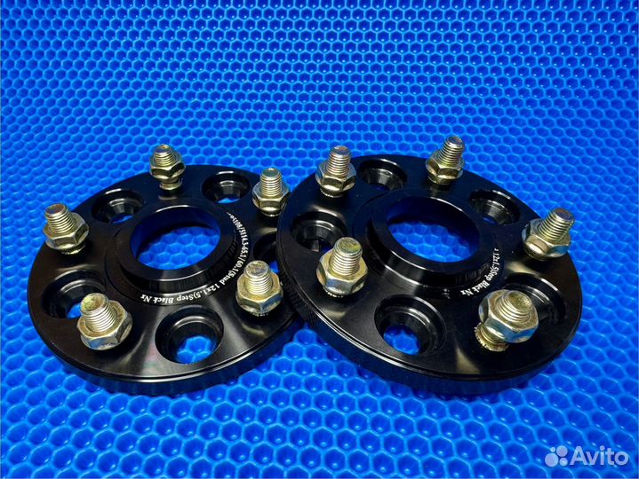 Адаптеры 5х108-5х114.3 15мм 12*1.5 Черные