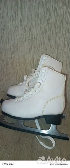 Коньки фигурные р 29-30 новые