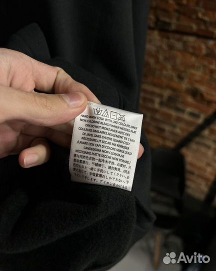 Essentials худи Оригинал черное