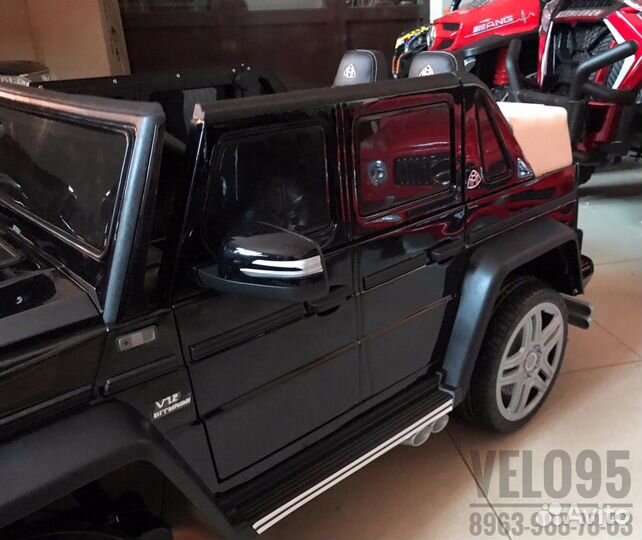 Детский электромобиль Гелик Maybach