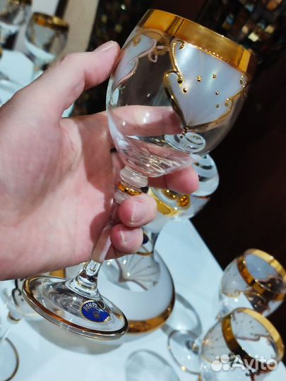 Набор графин с бокалами Богемия Чехия