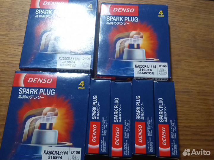 Свечи зажигания denso spark plug новые