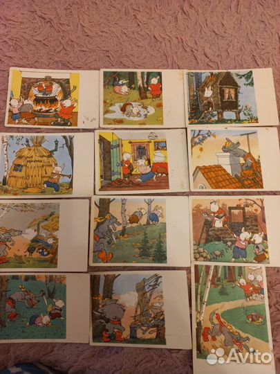 Открытки СССР чистые