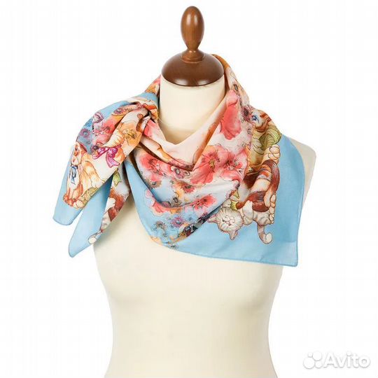 Павловопосадский платок хлопок