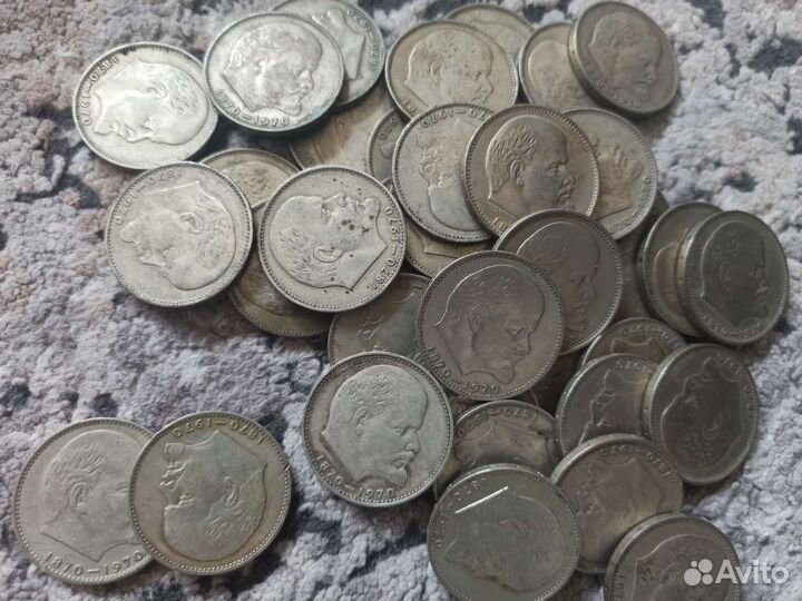 Рубли СССР с Лениным 30 шт за 3т.р
