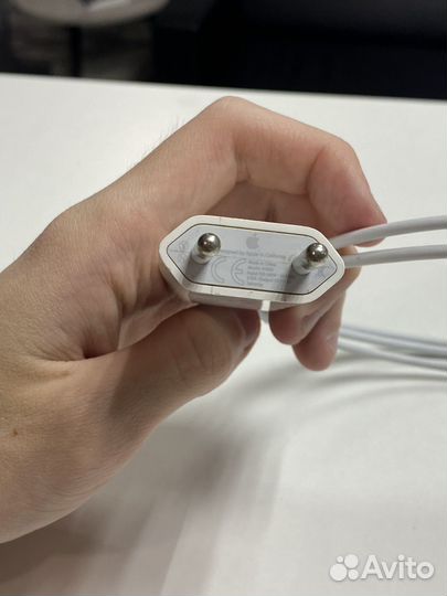 Оригинальный блок apple 5w + кабель