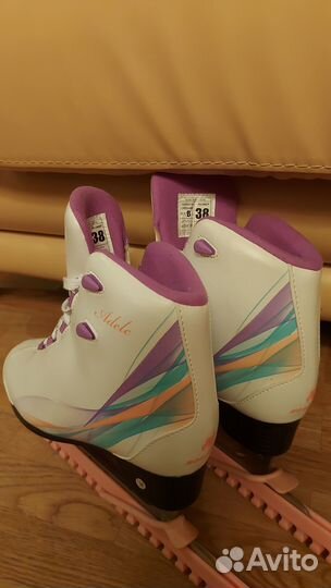 Коньки фигурные, 38 размер, nordway