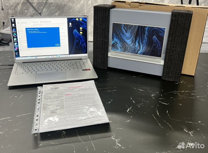 Ноутбук digma pro Sprint M 16.1