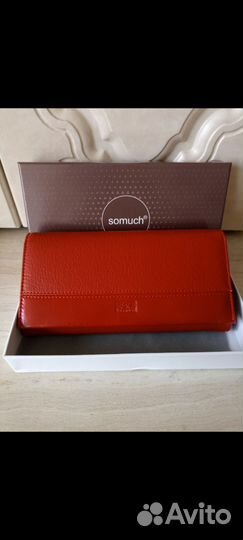 Новый кожаный кошелек