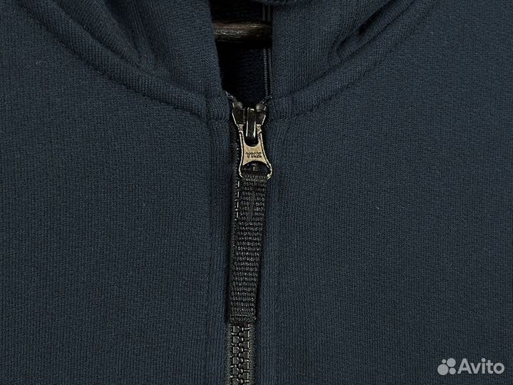 Hoodie Stone Island Zip Dark Blue 23fw