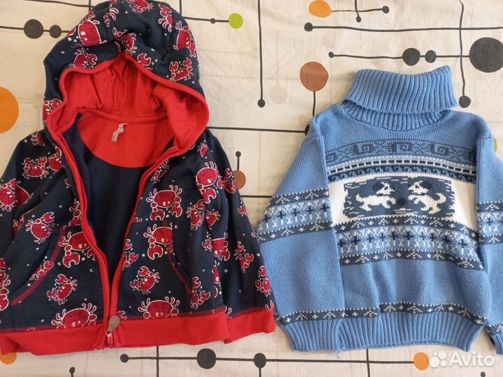 Большой пакет детской одежды 92-98