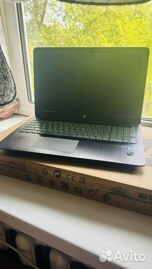 Ноутбук hp pavilion power laptop 15-cb0xx
