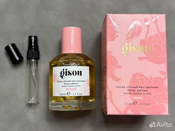 Дымка парфюм для волос Gisou Wild Rose 5 мл