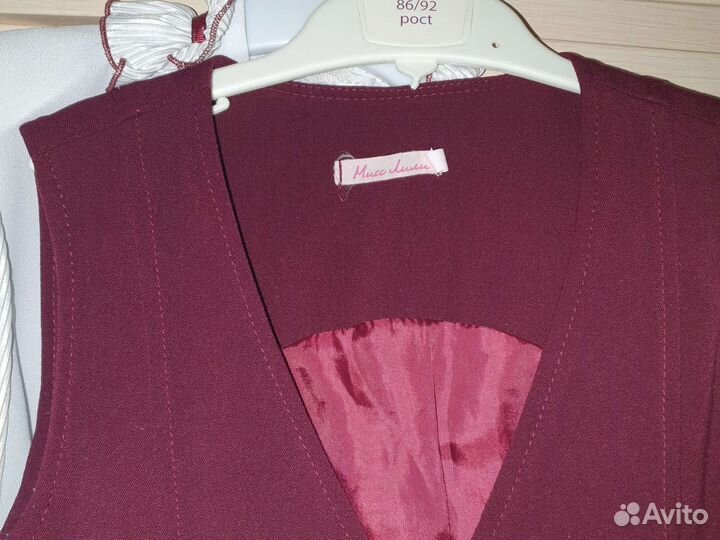 Пиджак жилет блузка