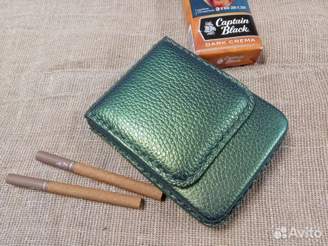 Портсигар под длинные сигареты типа captain black