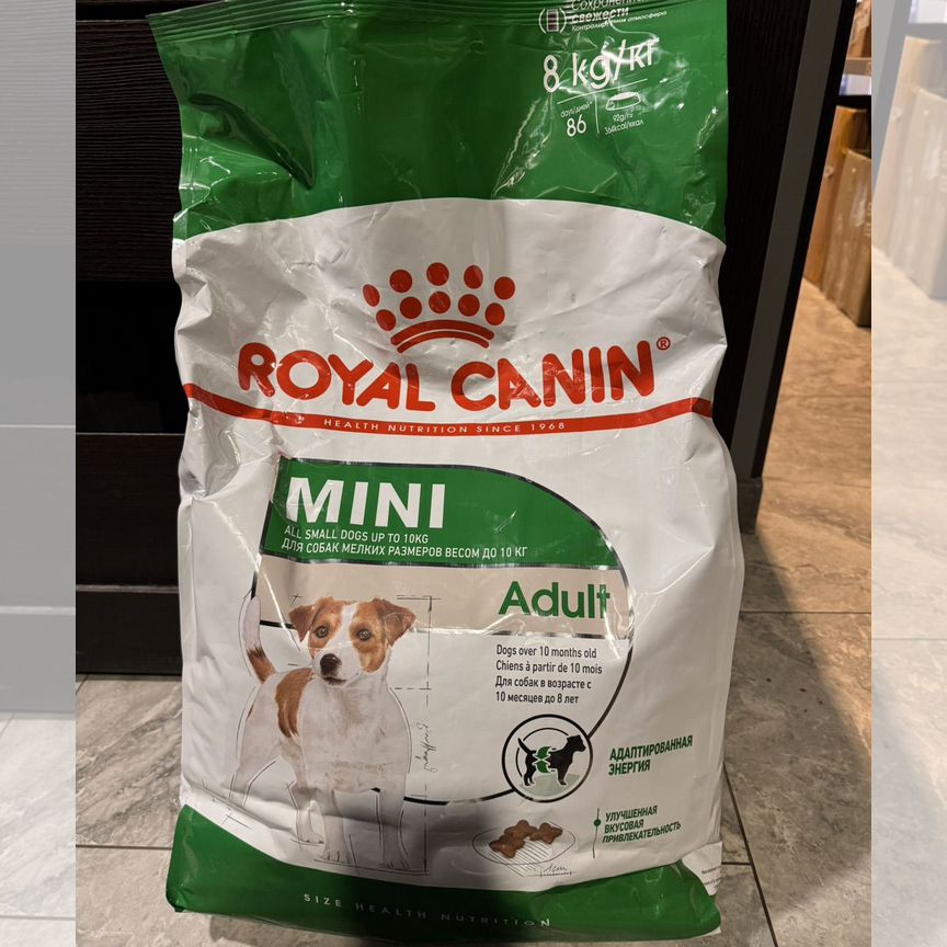 Корм для собак royal canin mini adult