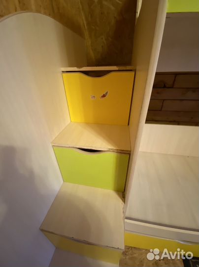 Двухъярусная кровать бу