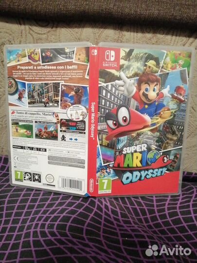 Картридж Nintendo switch Super Mario Odyssey