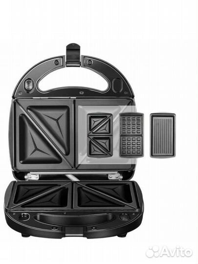 Электрическая вафельница новая