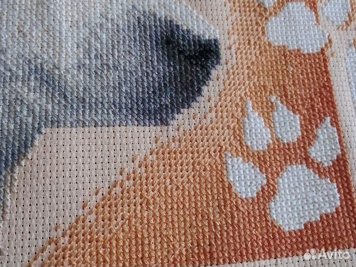 Картина вышитая крестом