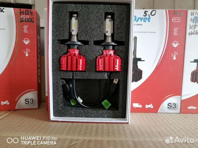 Установка лэд лампы, ксенон, би лэд линзы