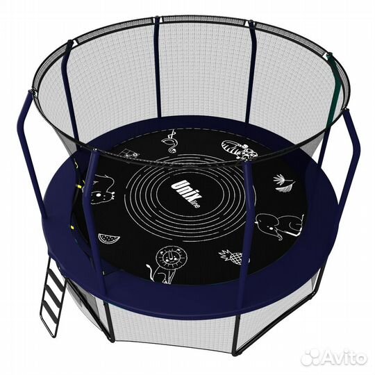 Батут для дачи с сеткой