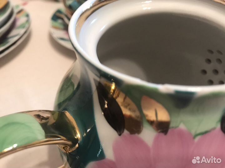 Чайный сервиз Георгины(Астра) Дулево 1979