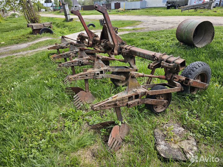 Культиватор+ сетчатая борона