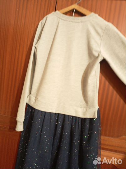 Платье нарядное 34 трикотаж