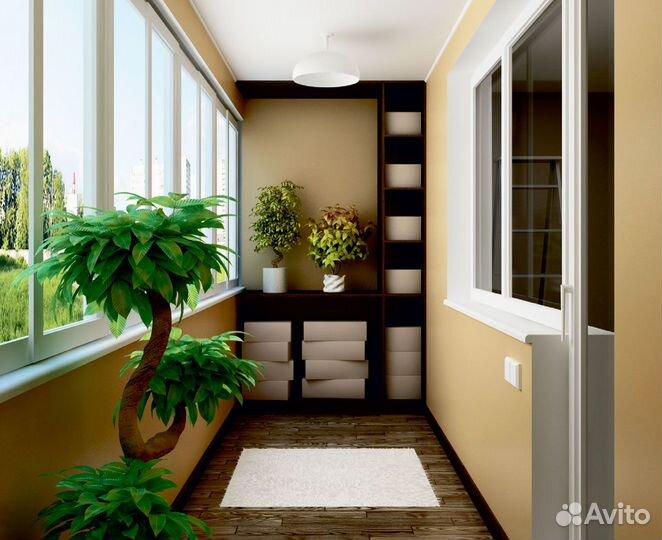 Утепление и обшивка балконов