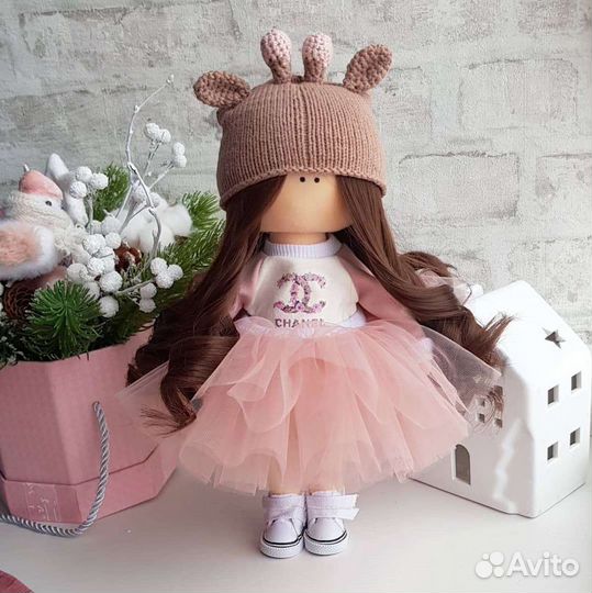 Кукла тильда, интерьерная кукла, текстильная кукла