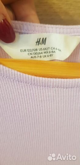 Платье для девочки H&M 122-128