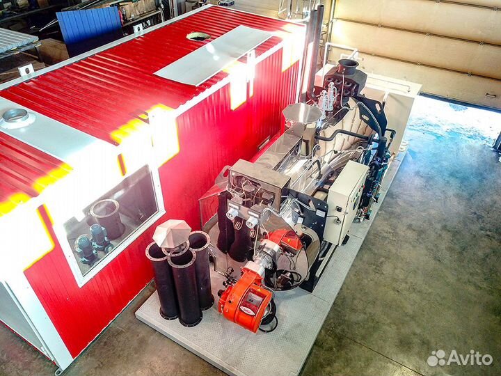 Газовый парогенератор (среднего давления) пг-2000