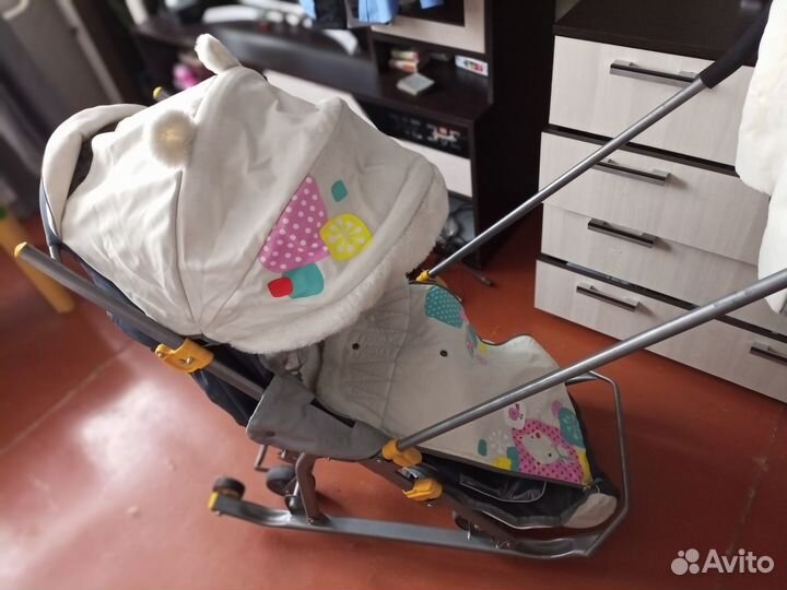 Санки коляска ника 7