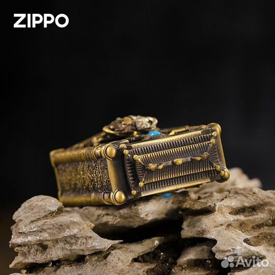 Зажигалка zippo с гравировкой Демон