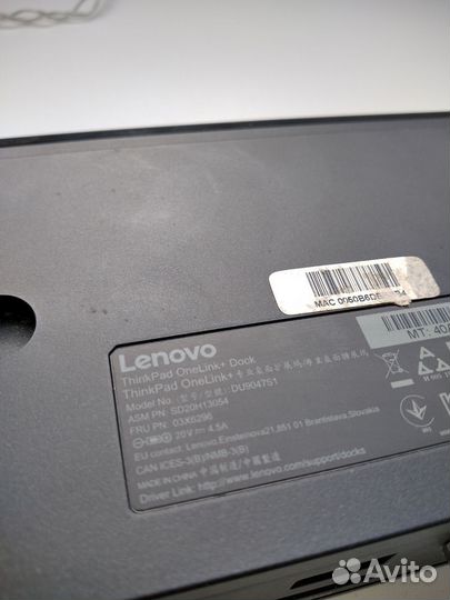 Док станции Lenovo