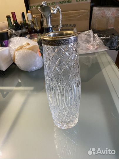 Хрустальная ваза