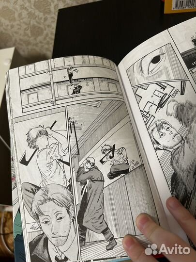 Манга Человек бензопила